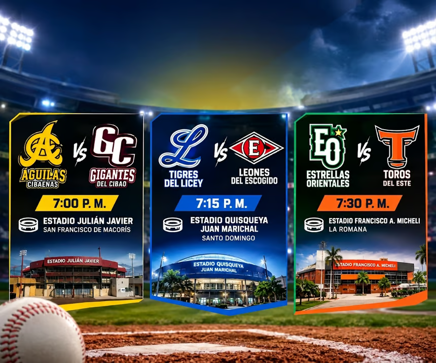 Arranca la pelota Dominicana! Con juegos estelares