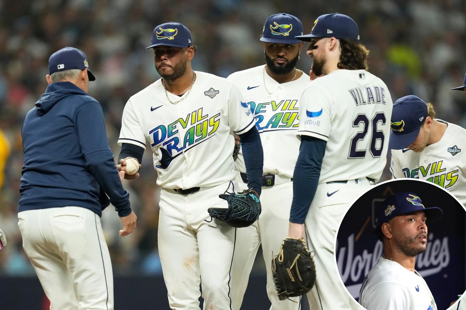Peralta se desploma en el Juego 3 de la Serie Mundial